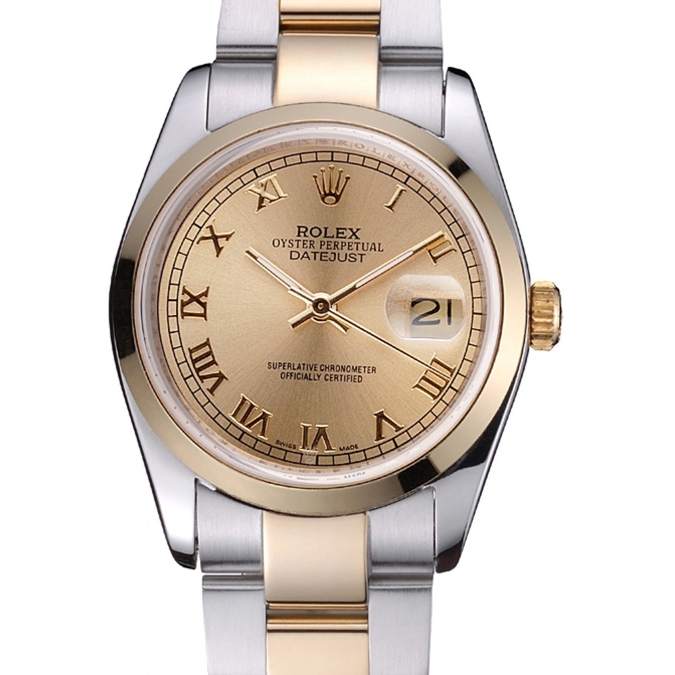 Aaa replica watch Dial Stainless 622265 And Case Datejust Gold Gold Steel Rolex 0730